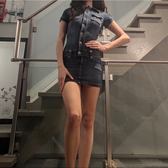 Guess Dresses & Skirts - Guess Denim Dress